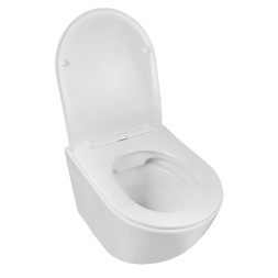 Сет 3 в 1 инсталляция Grohe Rapid SL с клавишей смыва + подвесной унитаз Azario Grado с быстросъемным сиденьем микролифт (38772001+AZ-0046 SP)