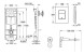Сет 3 в 1 инсталляция Grohe Rapid SL с клавишей смыва + подвесной унитаз Azario Grado  с быстросъемным сиденьем микролифт (38772001+AZ-0046 SP)