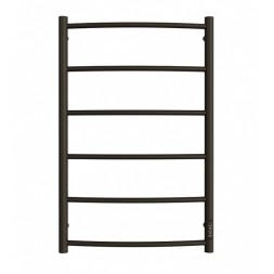 Полотенцесушитель Электрический ДВИН R neo 80/50 К диммер Чёрный матовый (4656759179366)