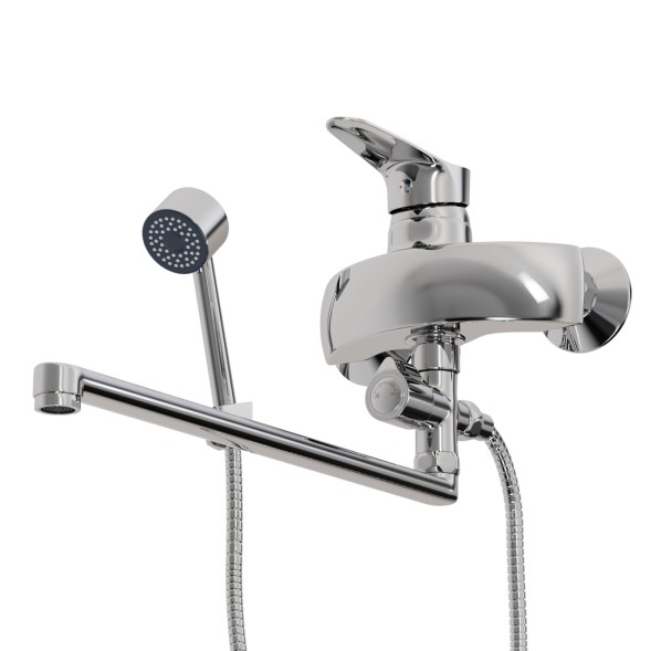 Смеситель для ванны и раковины 40k MIXLINE МЛ03-02 (ML03-02) - МЛ03-02/ML03-02 