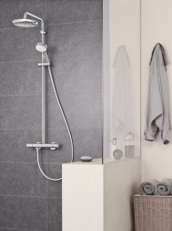 Душевая колонна Grohe Tempesta Cosmopolitan с термостатом Хром (27922001)