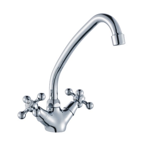 Смеситель для кухни 1/2 кер HB4519 HAIBA п/шпильку - HB4519 