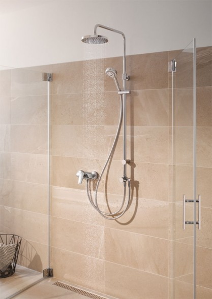 Смеситель для душа KLUDI PURE&amp;amp;SOLID однорычажный, хром (348410575)