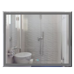 Зеркало MIXLINE &amp;quot;Минио-2&amp;quot; 1000*800 (ШВ) сенсорный выключатель, светодиодная подсветка + подогрев - MLZ.Mi.10-8.1.2.3 