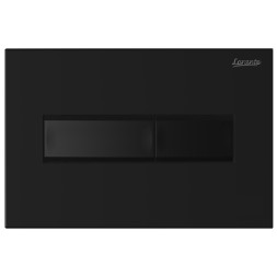 Кнопка смыва Loranto Prestige механическая, двойная, черный матовый (7523)