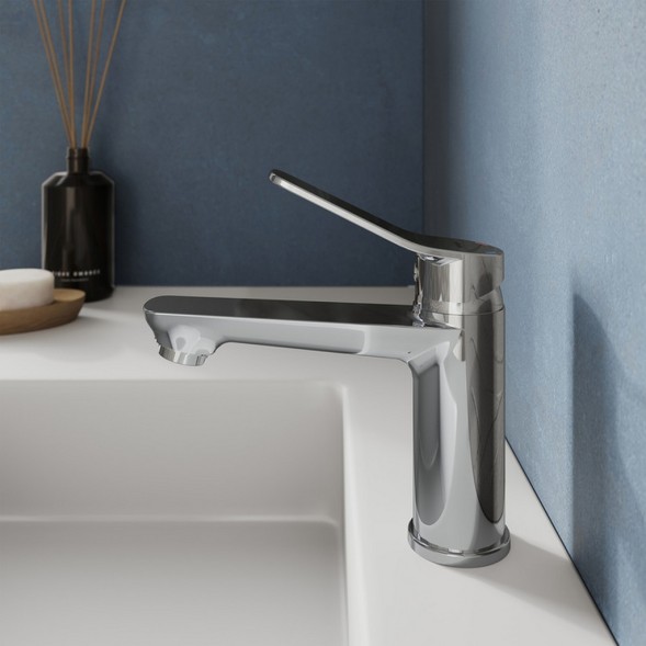 Смеситель для раковины 35к Milardo ENJSB00M01 &amp;quot;Enjoy&amp;quot; литой, п/гайку ХРОМ - ENJSB00M01 