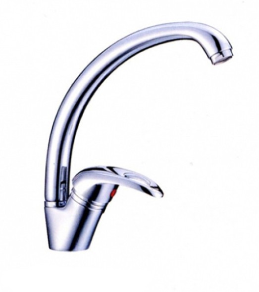 Смеситель для кухни 35к L4115 Ledeme с отв боковая, латунь - L4115 