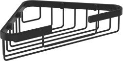 Полочка угловая Ideal Standard IOM, с крепежом, черный (A9105XG)