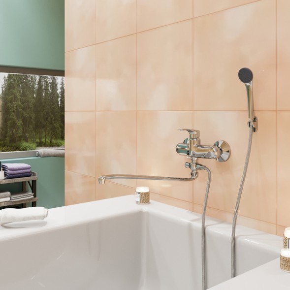 Смеситель для ванны и раковины 40k MIXLINE ML05-02 - ML05-02 