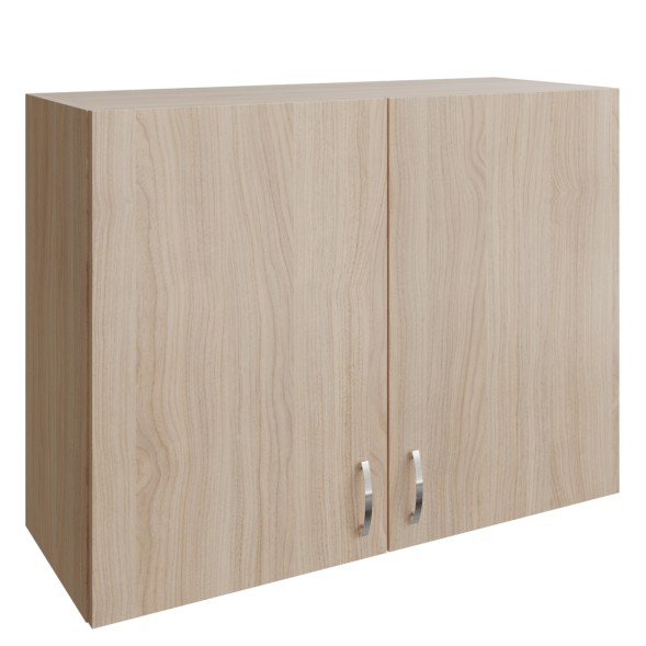 шкаф навесной кухонный 80 венге светлое (дуб млечный) - 530414 