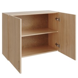 шкаф навесной кухонный 80 венге светлое (дуб млечный) - 530414 