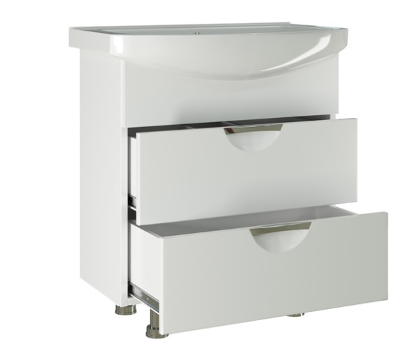 Тумба д/ванной &amp;quot;ЭТЬЕН-75&amp;quot; под раковину Элеганс-75 (Kirovit) (ПВХ) - 542409 