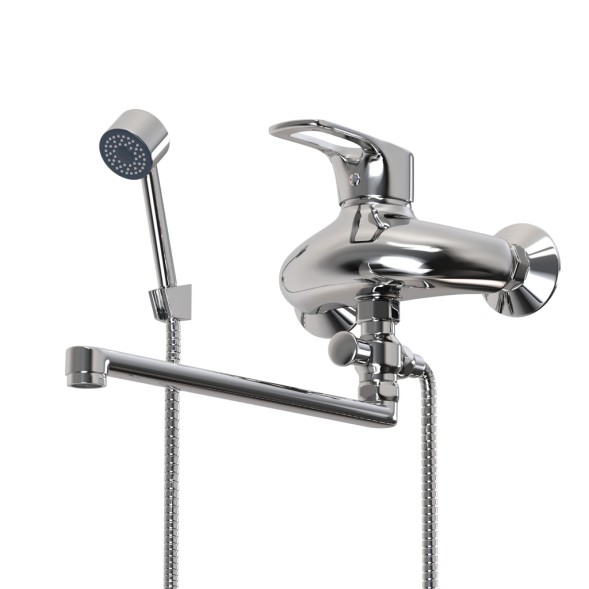 Смеситель для ванны и раковины 40k MIXLINE МЛ06-02 (ML06-02) - МЛ06-02/ML06-02 