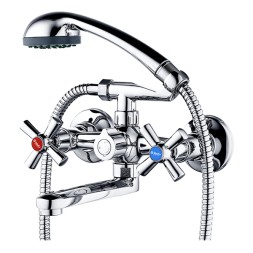 Смеситель для ванны и раковины 1/2 кер Glauf QMT3-A722 - QMT3-A722