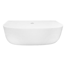 Ванна акриловая Azario STANFORD 1700х850х580 пристенная, в комплекте с сифоном и металлической рамой (AZ-6727)