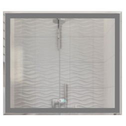 Зеркало MIXLINE &amp;quot;Минио-2&amp;quot; 800*700 (ШВ) сенсорный выключатель, светодиодная подсветка + подогрев - MLZ.Mi.8-7.1.2.3 