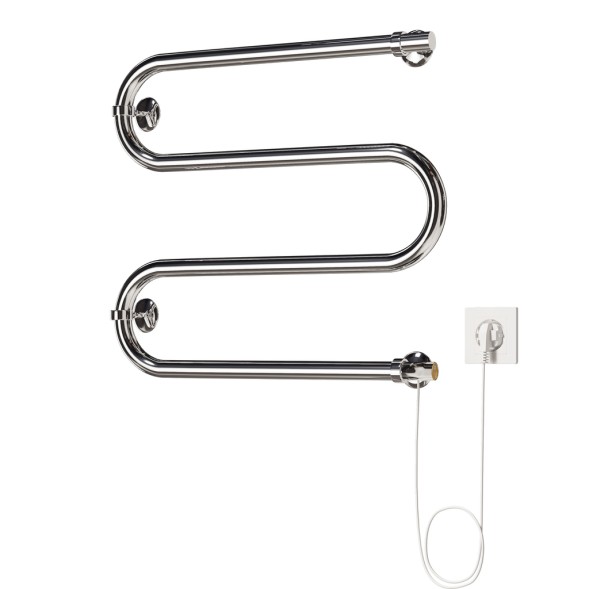 Полотенцесушитель MIXLINE SIMPLE M 50x40 (кнопочный выкл, 123 Вт) - ML-556798 