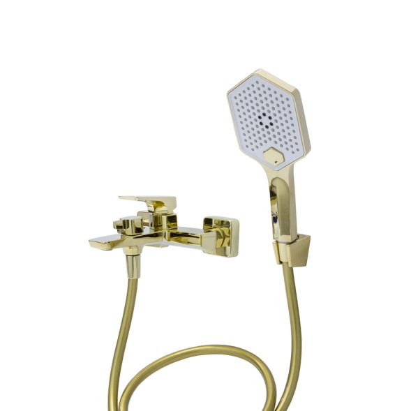 Смеситель для ванны 30к HB60726-5 HAIBA ЗОЛОТОЙ - HB60726-5 