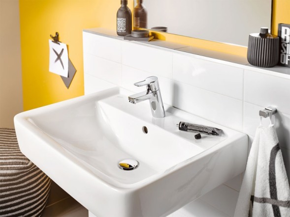 Смеситель для раковины KLUDI PURE&amp;amp;EASY 70 однорычажный, хром (370280565)