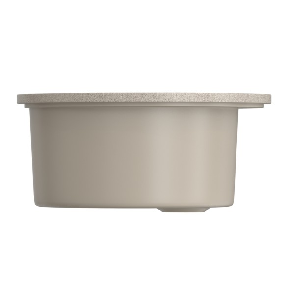 Мойкa ML-GMS01 СТАНДАРТ круглая, песочный (302), 470мм (глуб. чаши 180) - 00-00002699 