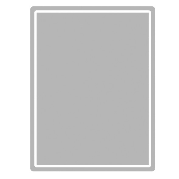 Зеркальный шкаф &amp;quot;ВЕКТОР&amp;quot; 600*800 (ШВ) универсальный, бесконтактный сенсор, светодиодная подсветка - 554817 