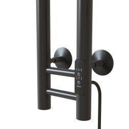 Полотенцесушитель MIXLINE MOON GRAPHITE 120/10 (таймер,103 Вт) электрический ГРАФИТ - ML-556252