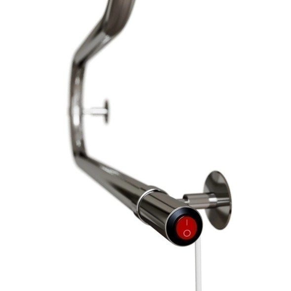 Полотенцесушитель MIXLINE SIMPLE M 50x60 (кнопочный выкл, 184 Вт) - ML-556800 