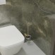 Ершик для унитаза Fixsen Comfort Gold стекло, золото сатин (FX-87013)
