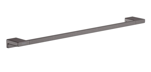 Полотенцедержатель Hansgrohe AddStoris 648 мм, шлифованный чёрный хром (41747340)