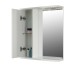Зеркальный шкаф &amp;quot;ЭТЬЕН-60&amp;quot; левый с подсветкой  (ПВХ) - 542407 