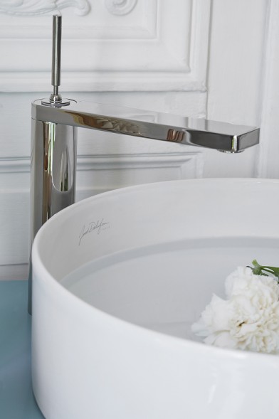 Смеситель для раковины-чаши Jacob Delafon Composed с донным клапаном, хром (E73053-CP)