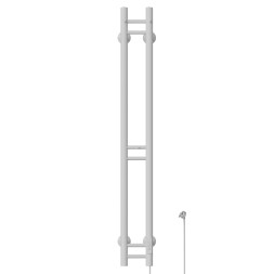 Полотенцесушитель MIXLINE MOON WHITE 120/10 (таймер,103 Вт) электрический БЕЛЫЙ - ML-556250