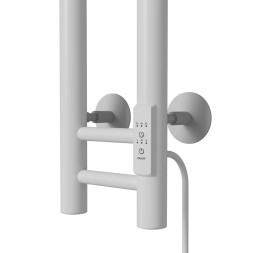 Полотенцесушитель MIXLINE MOON WHITE 120/10 (таймер,103 Вт) электрический БЕЛЫЙ - ML-556250