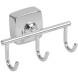 Крючок тройной Fixsen Kvadro, хром (FX-61305C)