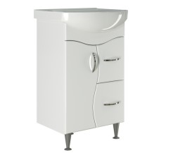 Тумба д/ванной "КЛАССИК-52" под раковину Альфана-52 (ОК) (ПВХ) - 525508