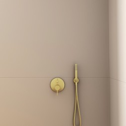 Шланговое подключение Ideal Standard Ideal Rain шлифованное золото (BC807A2)