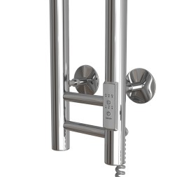 Полотенцесушитель MIXLINE MOON СHROME 120/10 (таймер,103 Вт) электрический - ML-556253