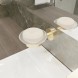 Мыльница Fixsen Comfort Gold стекло, золото сатин (FX-87008)
