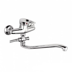 Смеситель для ванны и раковины 40к L2128 Ledeme  с отв S-нос, латунь - L2128 