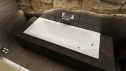 Ванна стальная Kaldewei SANIFORM PLUS Mod.360-1, размер 1400х700х410, alpine white, без ножек