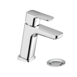 Смеситель для раковины Ravak 10° TD 013.00, с донным клапаном, однорычажный, хром (X070061)