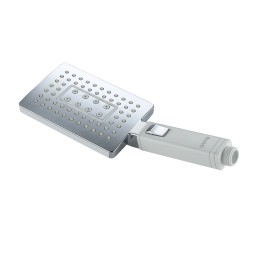 Душевая система 35к G2407-8 GAPPO лейка "Тропический душ" БЕЛЫЙ-ХРОМ - G2407-8