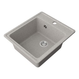 Мойка ML-GMS18 СТАНДАРТ прямоугольная, светло-серый (310), 410*470*190мм - 00-00004528 