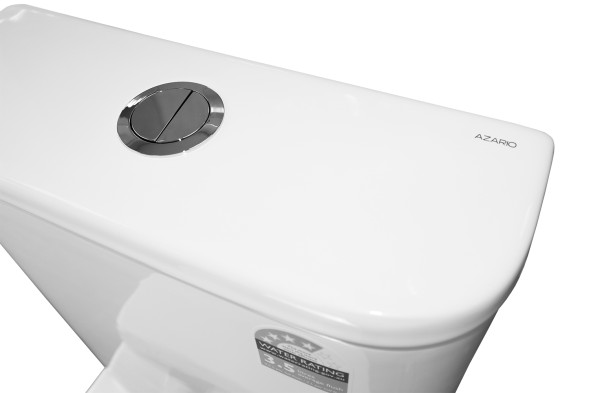 Унитаз-компакт Azario Berton 385х615х805 напольный, безободковый, слив &amp;quot;Торнадо&amp;quot;, с быстросъемным сиденьем микролифт (AZ-6093)