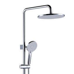 Душевая система 35к G2402 GAPPO лейка "Тропический душ" ХРОМ - G2402