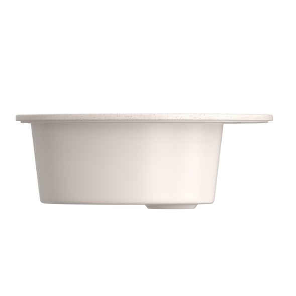 Мойкa ML-GMS02 СТАНДАРТ круглая, бежевый (328), 505мм (глуб. чаши 180) - 00-00002357 