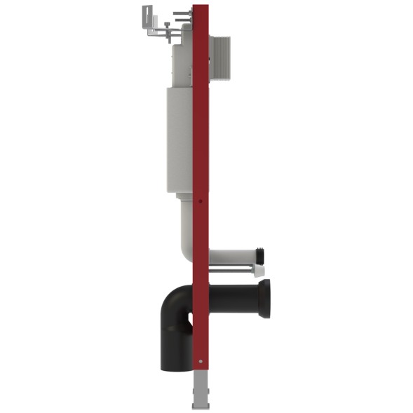 Система инсталляции WAVE без кнопки, МЕХАНИКА, 380 мм - 555406 