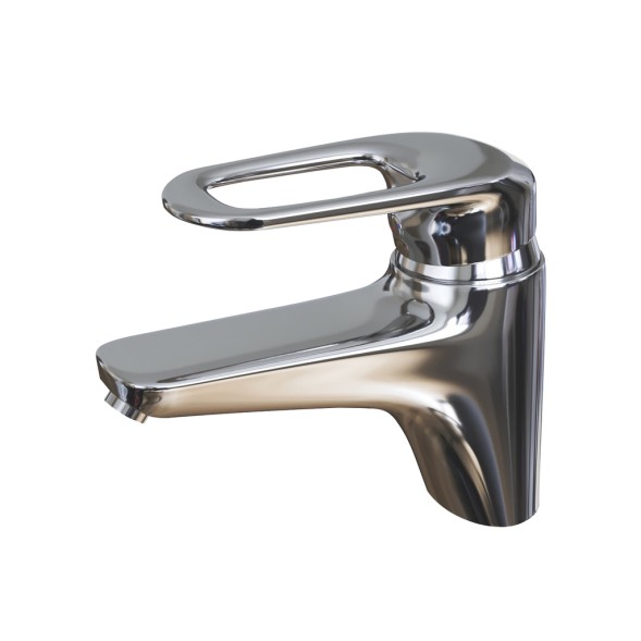 Смеситель для раковины 40k MIXLINE ML05-04 с/отв п/гайку (без подводки) - ML05-04 