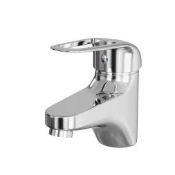 Смеситель для раковины 40k MIXLINE МЛ05-04 (ML05-04) с/отв п/гайку (без подводки) - МЛ05-04/ML05-04 