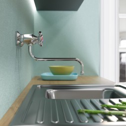 Смеситель для кухни настенный 1/2 кер. MIXLINE ML10-06 - ML10-06